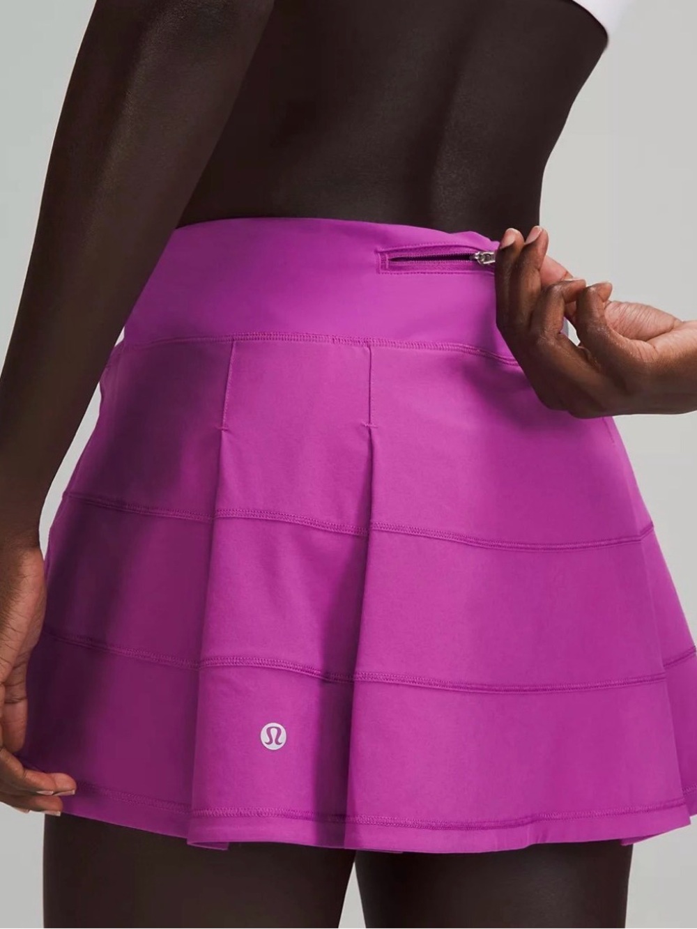 Lululemon Pace Rival Mid-Rise Skirt Vivid Plum